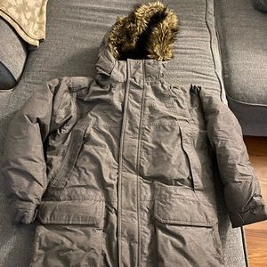 Boy’s Grey North Face Coat